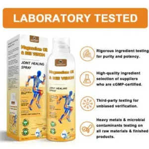 ADNOON™ Magnesium Oil & Bee Venom Joint Healing Spray Approved by the American Academy of Orthopaedic Surgeons (AAOS)