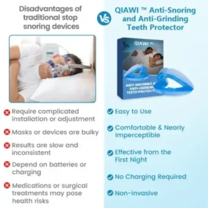 QIAWI ™ Anti-Snoring & Anti-Grinding Teeth Protector