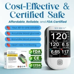 Seurico™ Next-Generation Intelligent Multifunctional Non-Invasive Laser Blood Glucose Meter