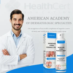 ✅Official Store: Zakdavi™ Magnesium Herbal Psoriasis Spray – FDA Certified Relief for Psoriasis, Eczema & Skin Tags