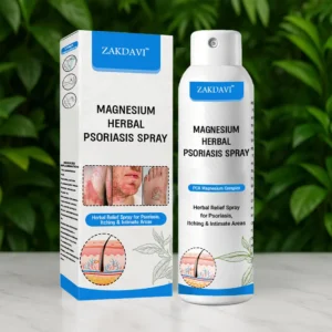 ✅Official Store: Zakdavi™ Magnesium Herbal Psoriasis Spray – FDA Certified Relief for Psoriasis, Eczema & Skin Tags