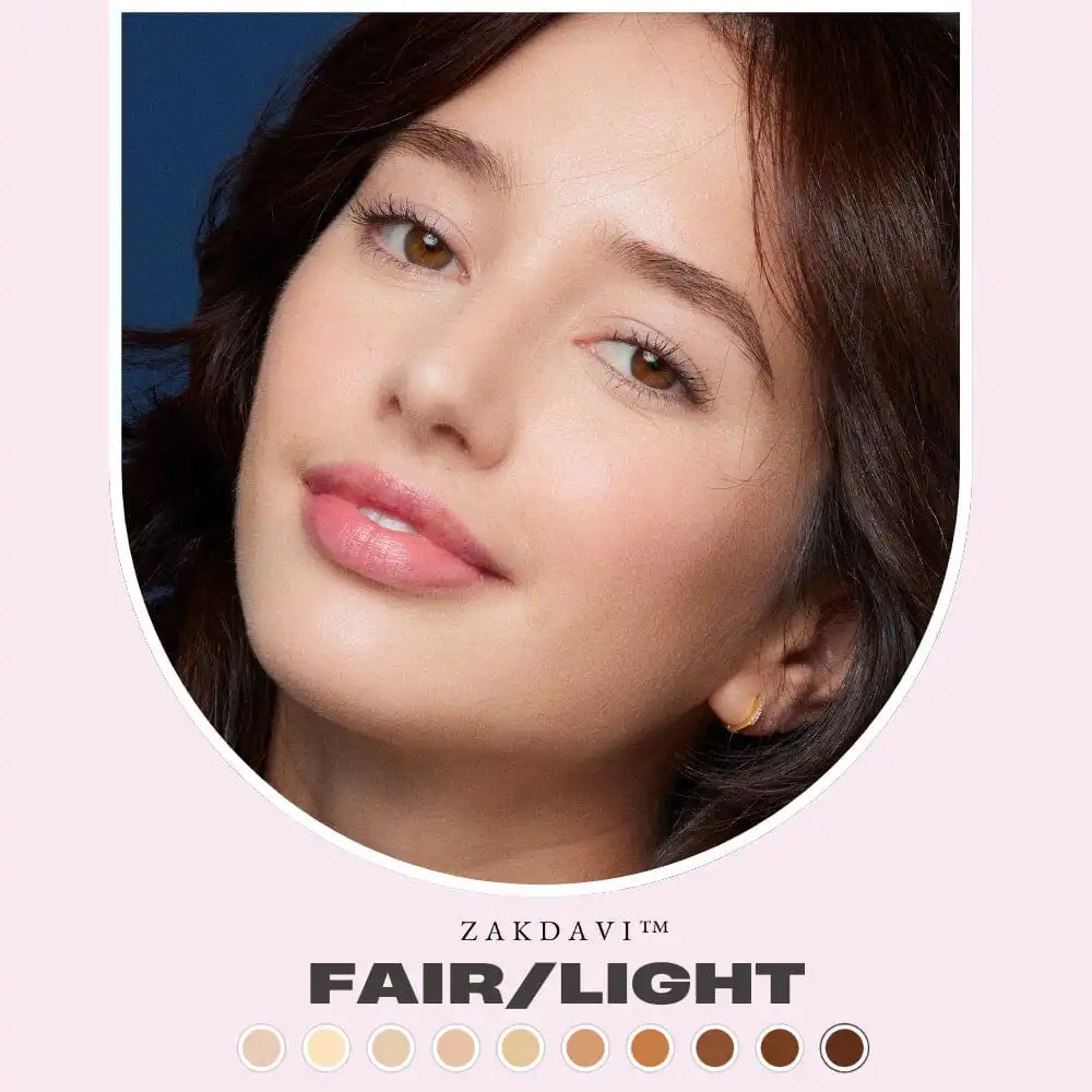 ✨Zakdavi Super Coverage Foundation with Buffing Brush