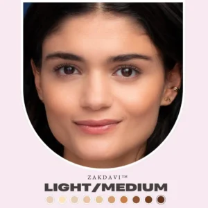 ✨Zakdavi Super Coverage Foundation with Buffing Brush