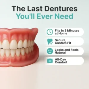 KLENIMORE™ Custom-Fit Fully Functional Dentures for a More Confident Smile!